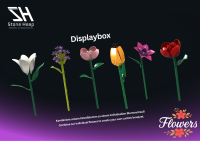 Flowerbox Einzelblumen H&auml;ndlerdisplay