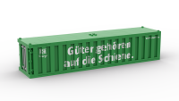 1x 40 Fu&szlig; Container