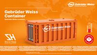 20 Fuß Container Gebrüder Weiss