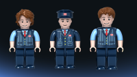 Minifigurenpack Heapies - DB Mitarbeiter