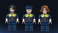 Minifigurenpack Heapies - Polizei