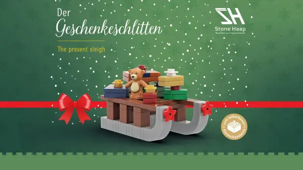 Der Geschenkeschlitten, Verpackung