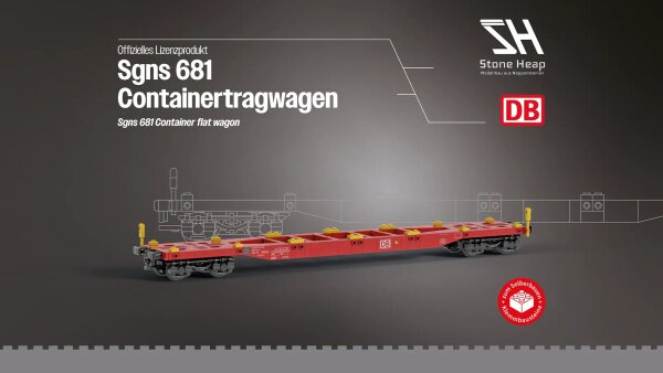 Sgns 681 Containertragwagen
