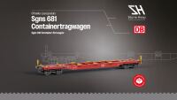 Sgns 681 Containertragwagen
