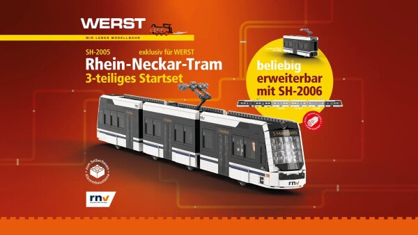 Rhein Neckar Tram 3-teiliges Starterset
