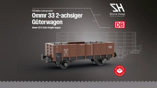 Ommr 33 2-achsiger G&uuml;terwagen