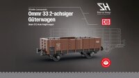 Ommr 33 2-achsiger G&uuml;terwagen