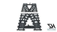 Doppelkreuzweiche R40
