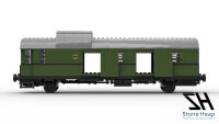 Personenwagen Bi-29 oder Gep&auml;ckwagen Pwi-29 - 2 in 1 Klemmbausteinset
