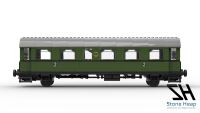 Personenwagen Bi-29 oder Gepäckwagen Pwi-29 - 2 in 1 Klemmbausteinset