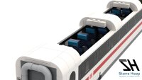 Avmz 801 / Bvmz 802 ICE 1 Mittelwagen 1./2. Klasse