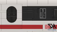Avmz 801 / Bvmz 802 ICE 1 Mittelwagen 1./2. Klasse