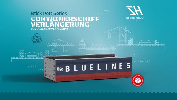 Containerschiff Verl&auml;ngerung